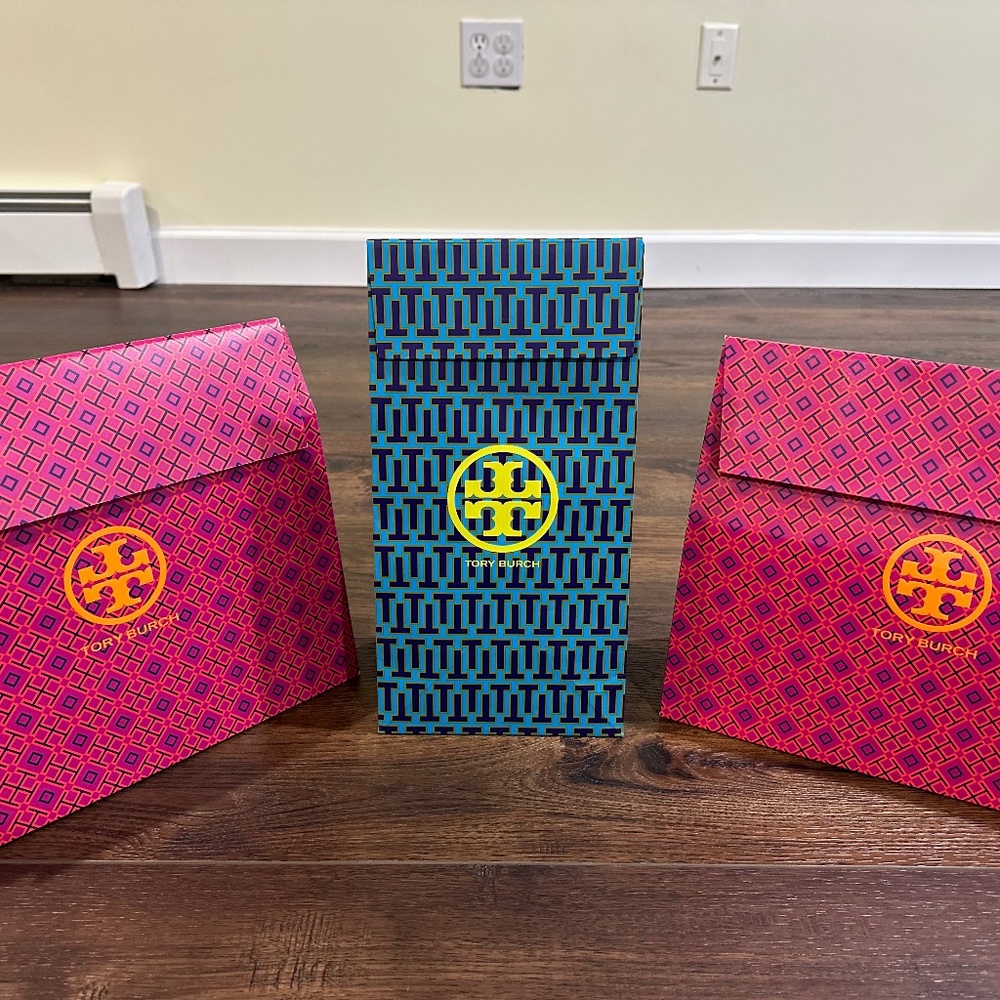Set of Tory Burch Shopping Bags and Shoe Box!!!